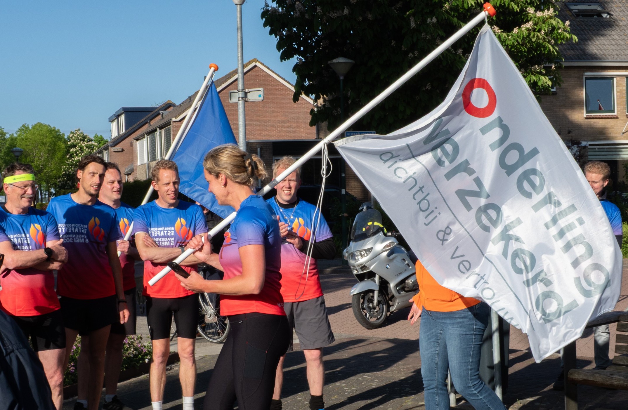 Sponsoring Bevrijdingsestafette. Onderling Verzekerd Sponsoring Bevrijdingsestafette. Onderling Verzekerd