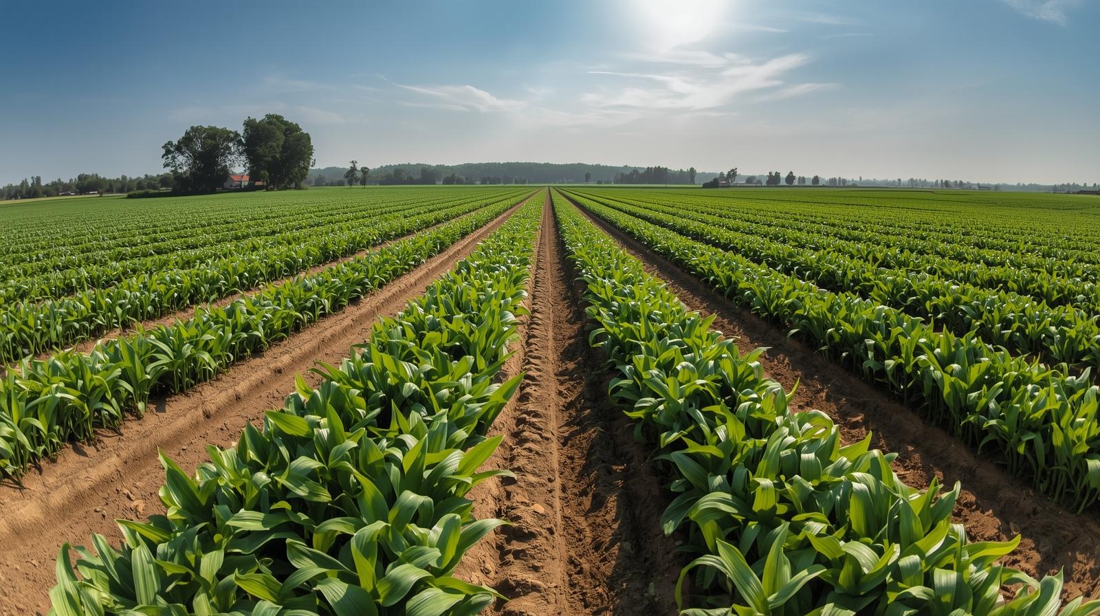 Landbouw met groentes. Onderling Verzekerd