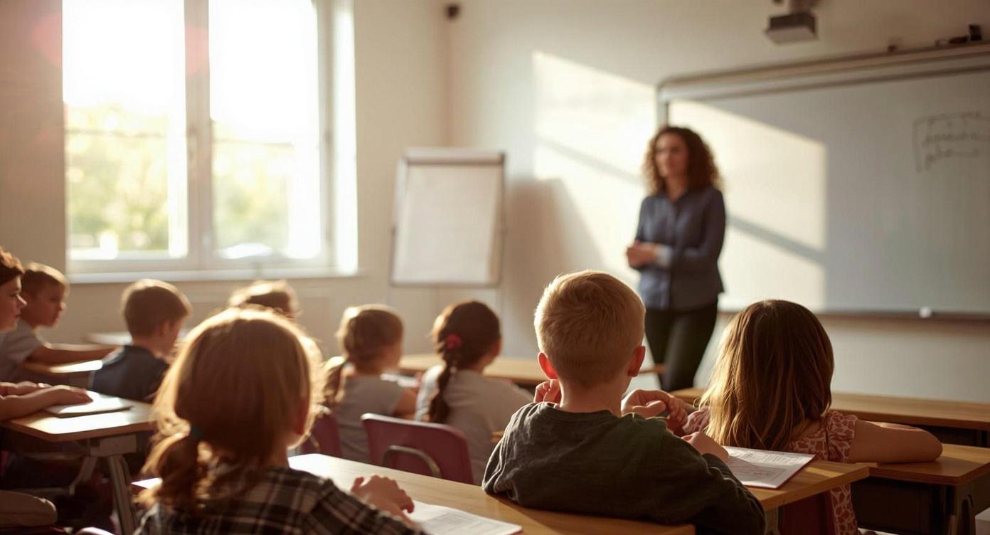 Gastdocent voor een klas. Onderling Verzekerd